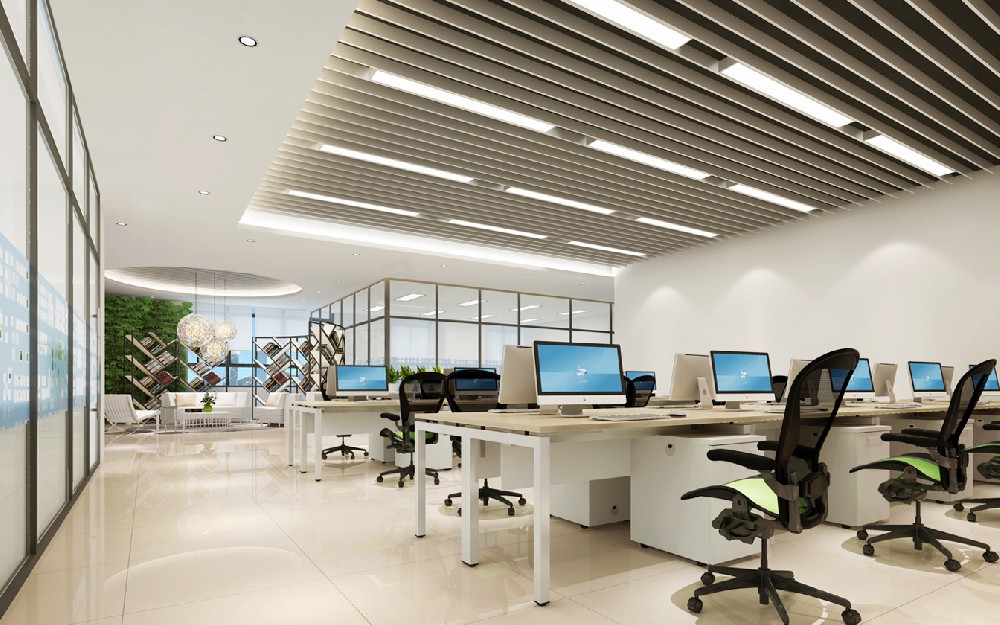 天津办公室装修关于照明设计的几个要点